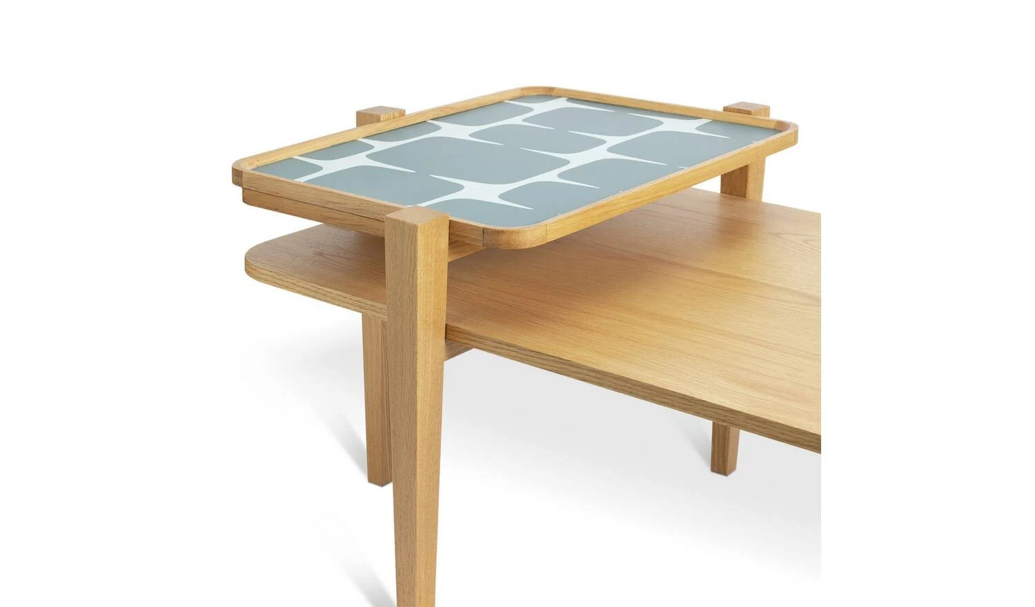 Lohko Coffee Table Natural Oak Modern Living Room Furniture - Image 5