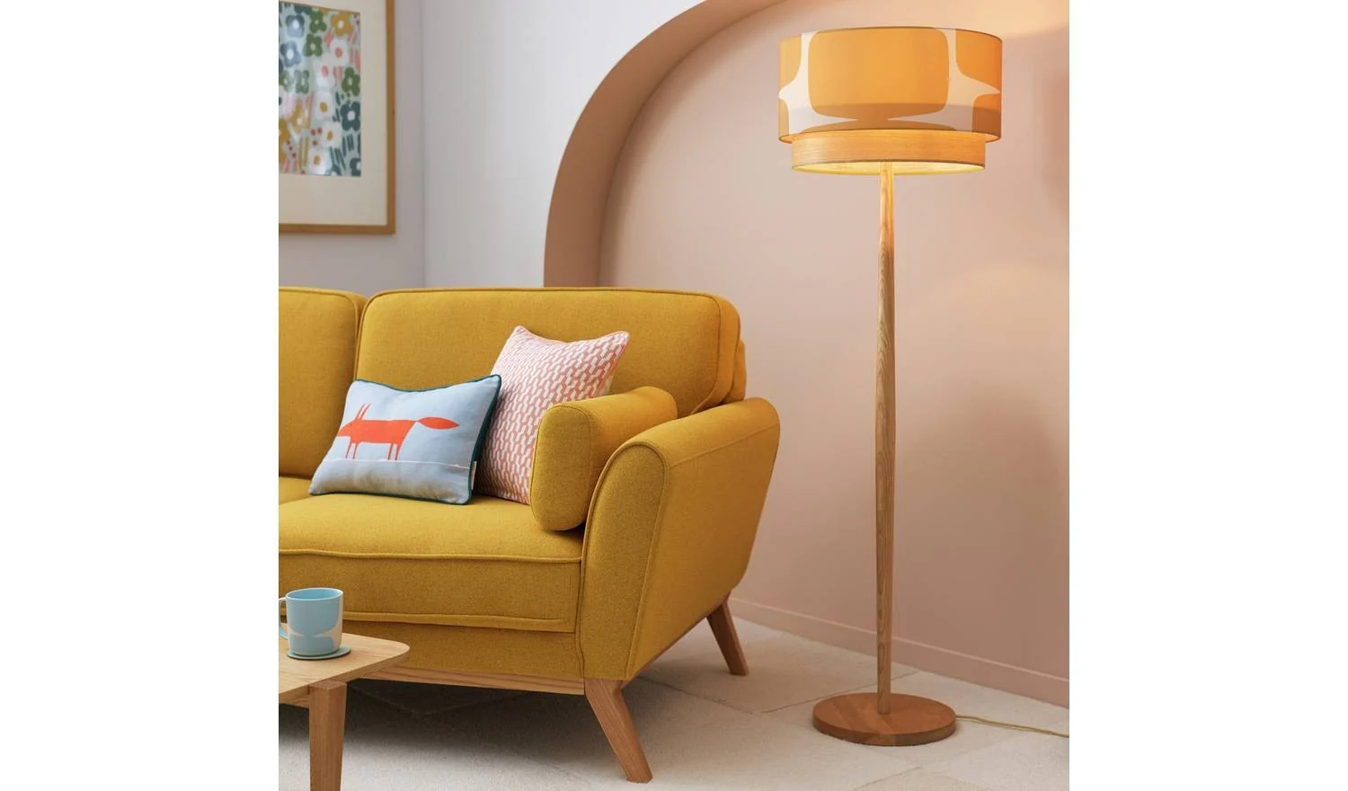 Lohko Floor Lamp Modern Reading Light Living Room - Image 4