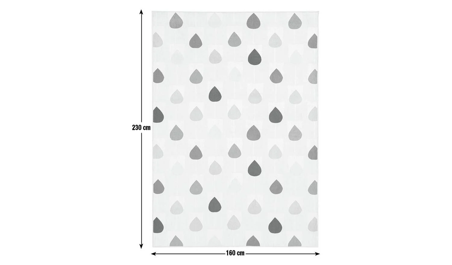 Sula Printed Rug 160 x 230cm Multicolour For Bedroom Living Area - Image 5