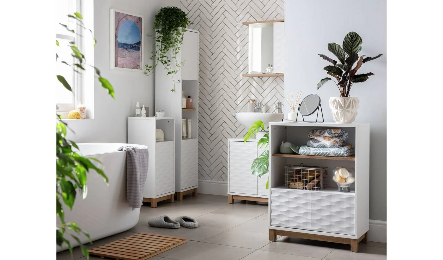 Habitat Zander Tallboy - White - Image 4