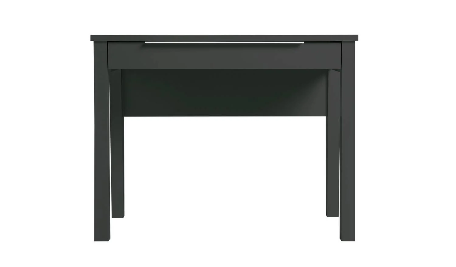 Hallingford 1 Drawer Dressing Table Anthracite Compact Design - Image 5