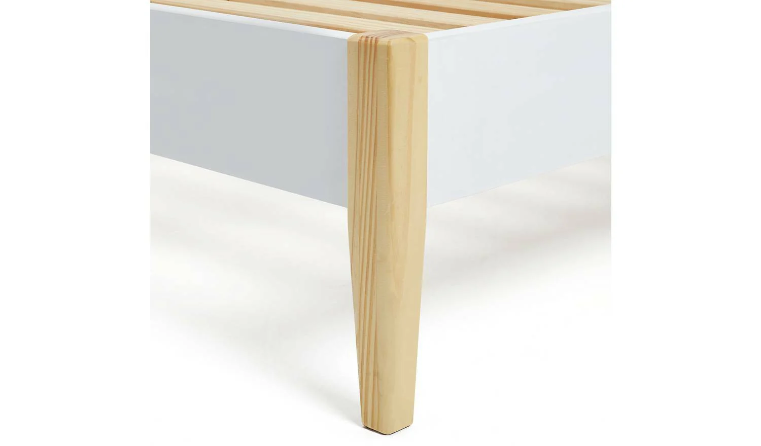 Hanna Single Bed Frame Two Tone Sturdy and Stylish Bedroom Furniture for Kids - Image 6
