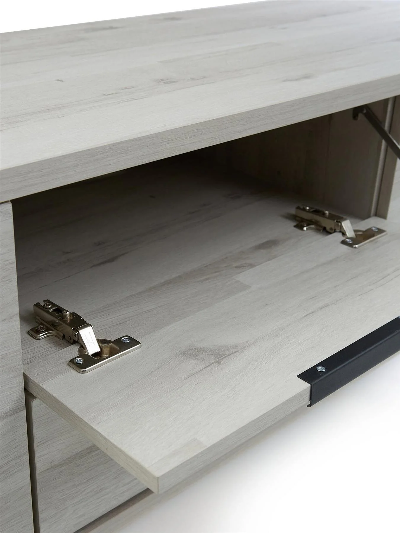 Harlem TV Unit - fits up to 58 inch TV Grey Oak Media Storage Cabinet - Image 4