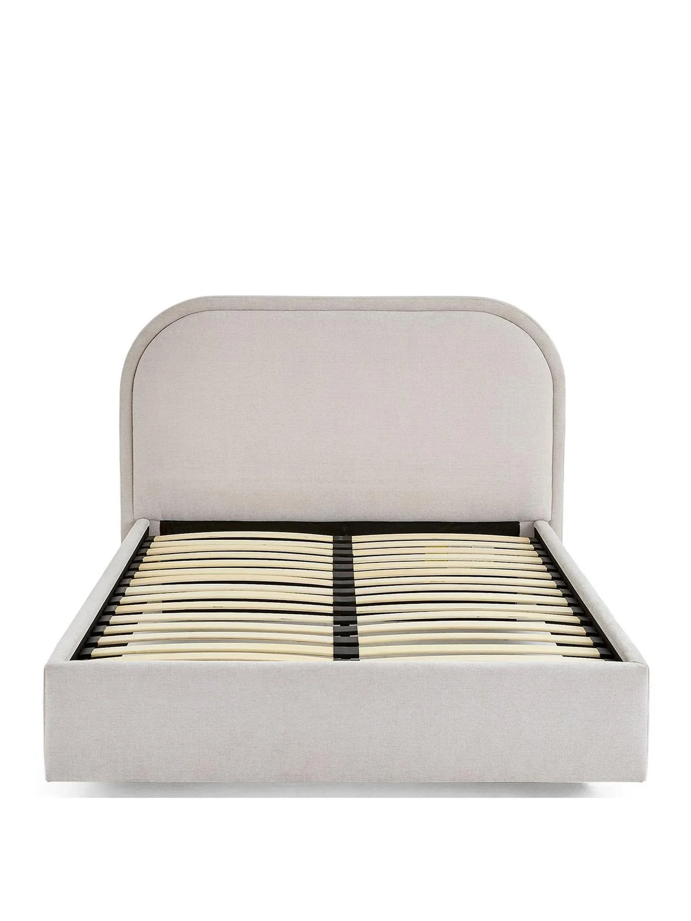 Harmony King Bed Frame Natural Easy Assembly Bedroom Furniture UK - Image 2