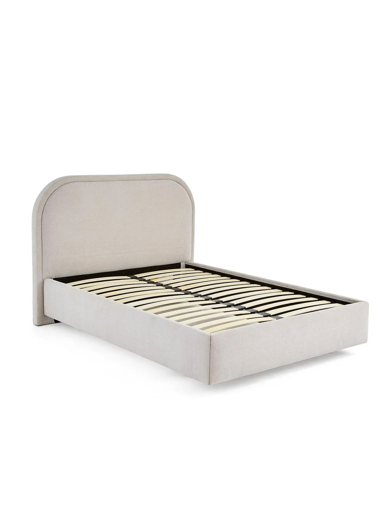 Harmony King Bed Frame Natural Easy Assembly Bedroom Furniture UK - Image 3