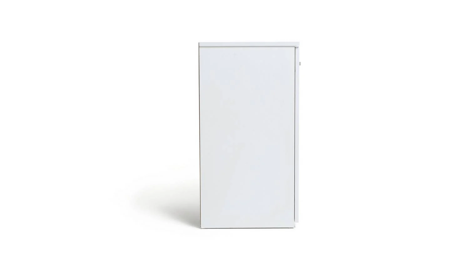 Hayward 2 Door 3 Drawer Sideboard White Gloss Storage Cabinet Furniture - Image 4