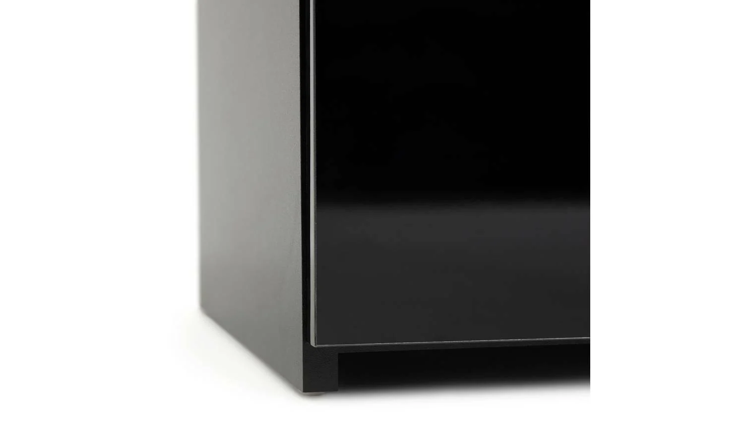 Hayward 2 Door Wide TV Unit Black Gloss Modern Media Storage for Any Room - Image 7