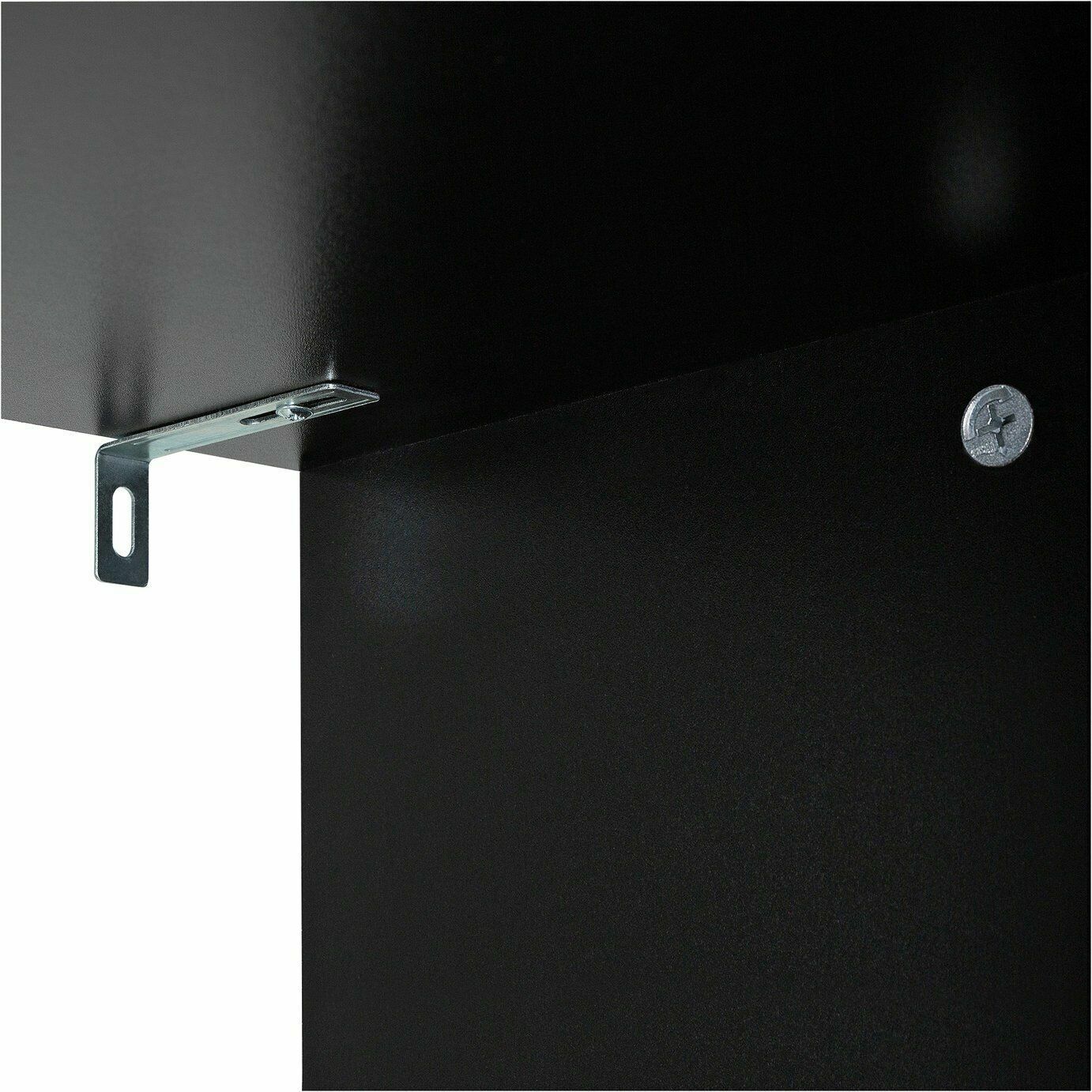 Hayward 5 Shelf Bookcase Black Gloss Modern and Stylish Storage Solution - Image 10