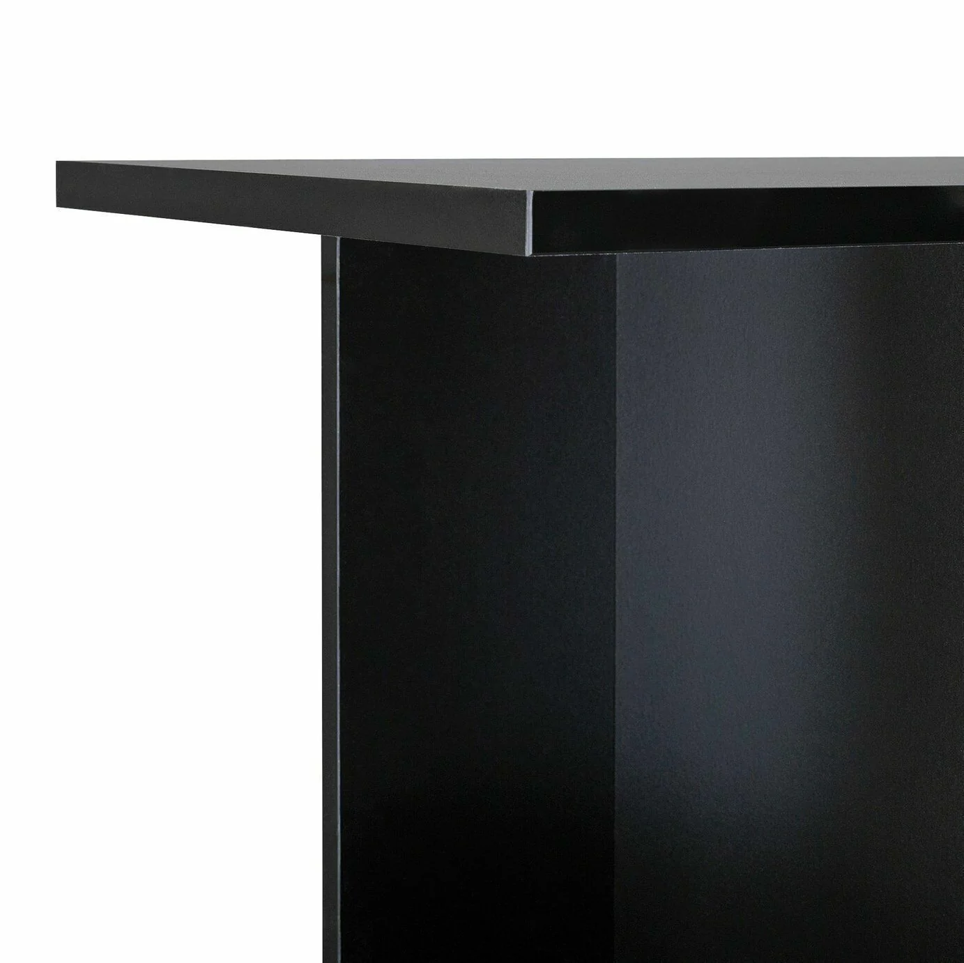 Hayward 5 Shelf Bookcase Black Gloss Modern and Stylish Storage Solution - Image 6
