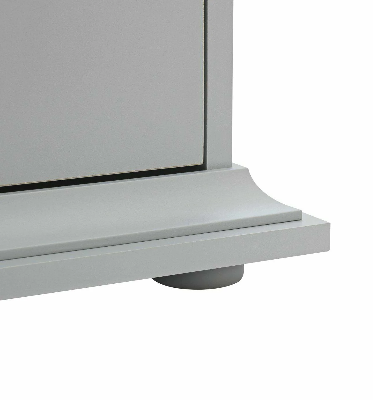 Heathland 2 Drawer Bedside Table Grey Modern and Functional Bedroom Storage - Image 7