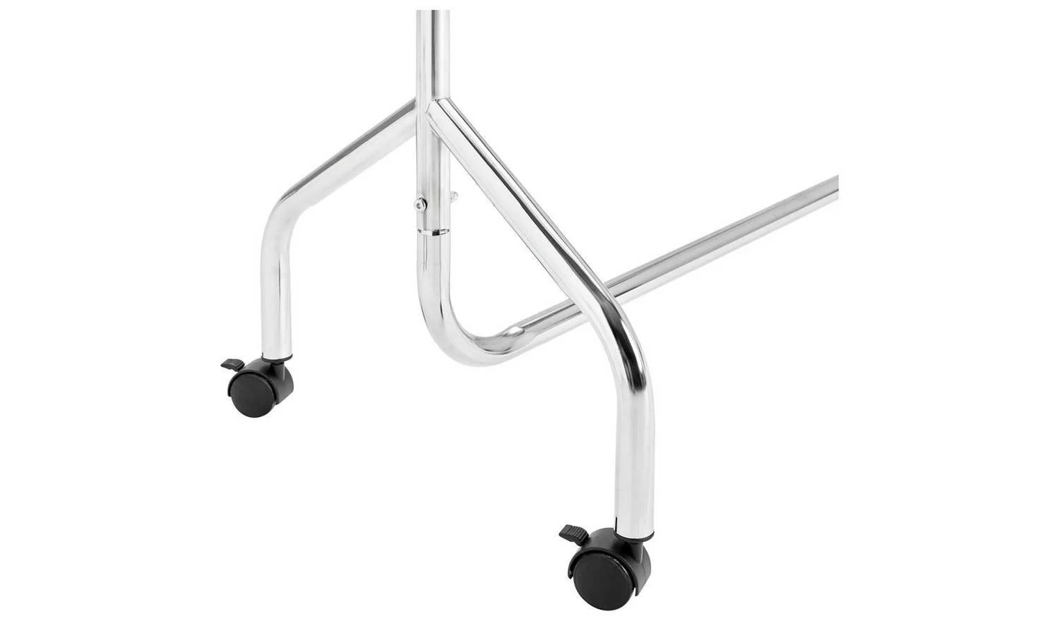 Heavy Duty 4 Feet Clothes Rail - Chrome - Image 5