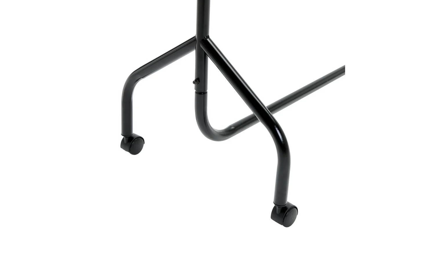 Heavy Duty Single 5 Feet Clothes Rail Black For Home Shop Office - Image 5
