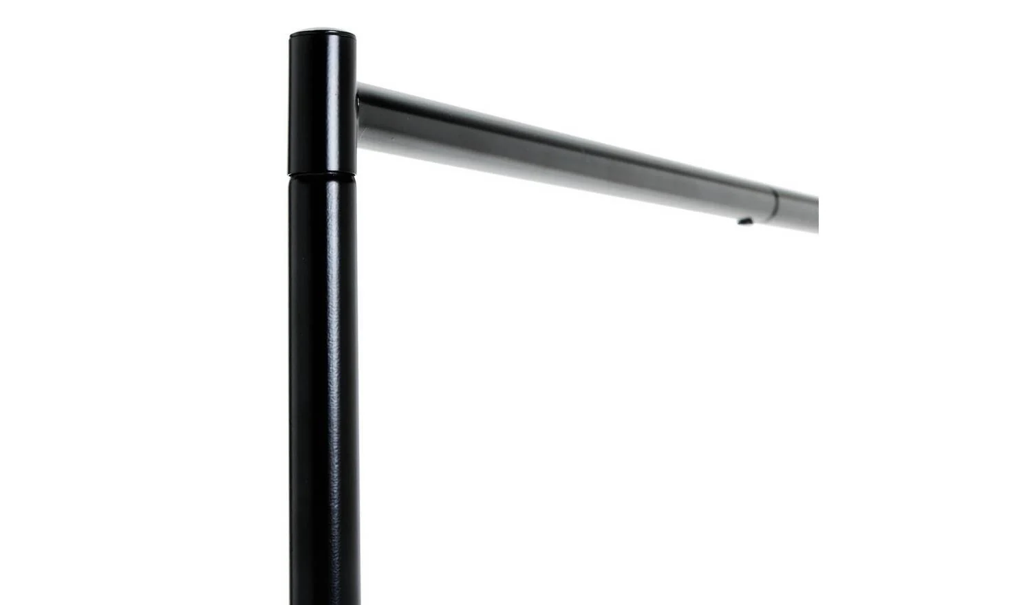Heavy Duty Single 5 Feet Clothes Rail Black For Home Shop Office - Image 6