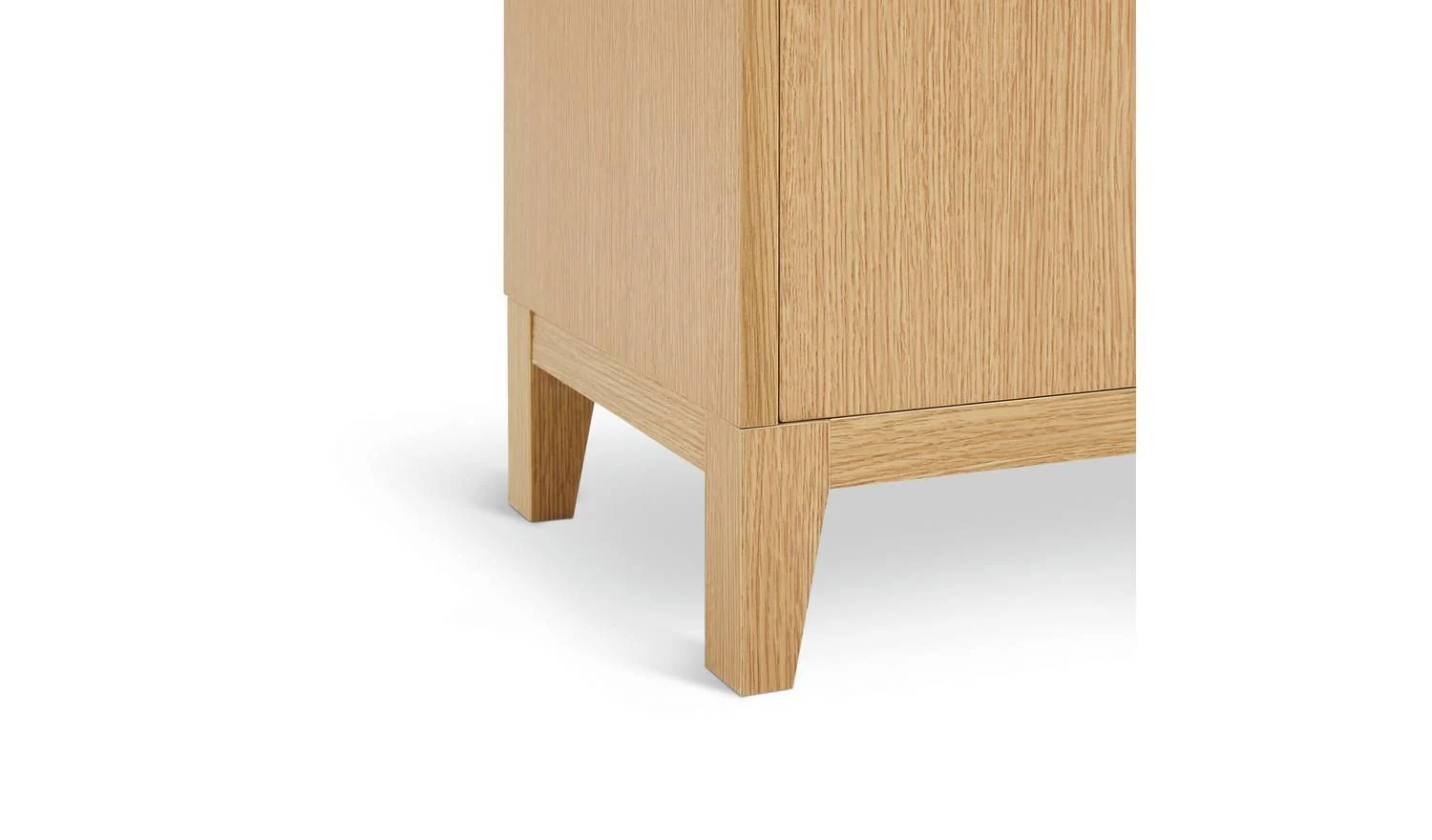 Herson Tallboy Oak Storage Organiser Bathroom Furniture - Image 7