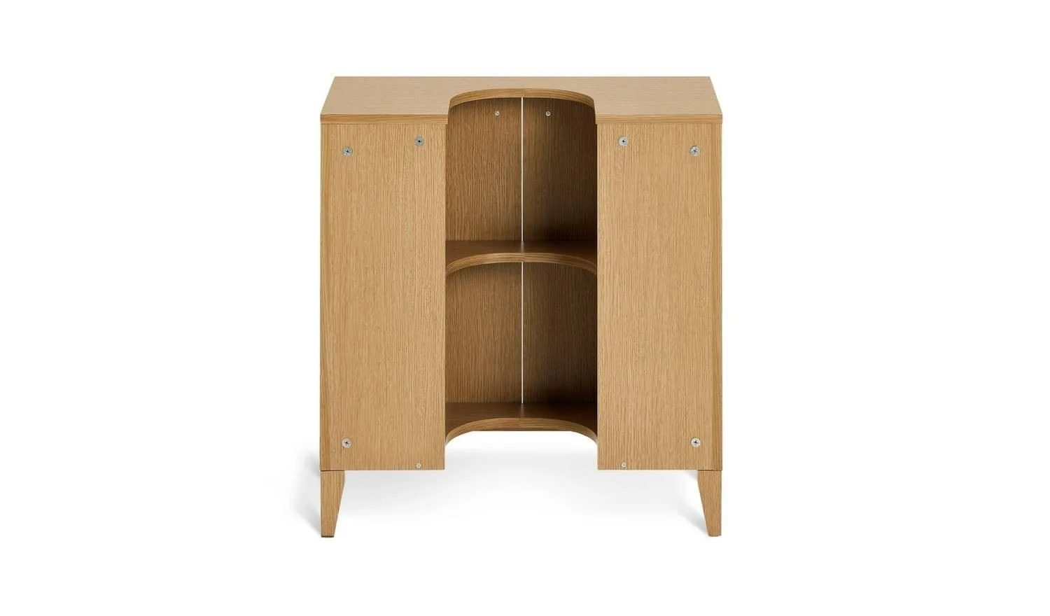 Herson Undersink Unit Oak Bathroom Storage Cabinet Organiser Furniture - Image 6