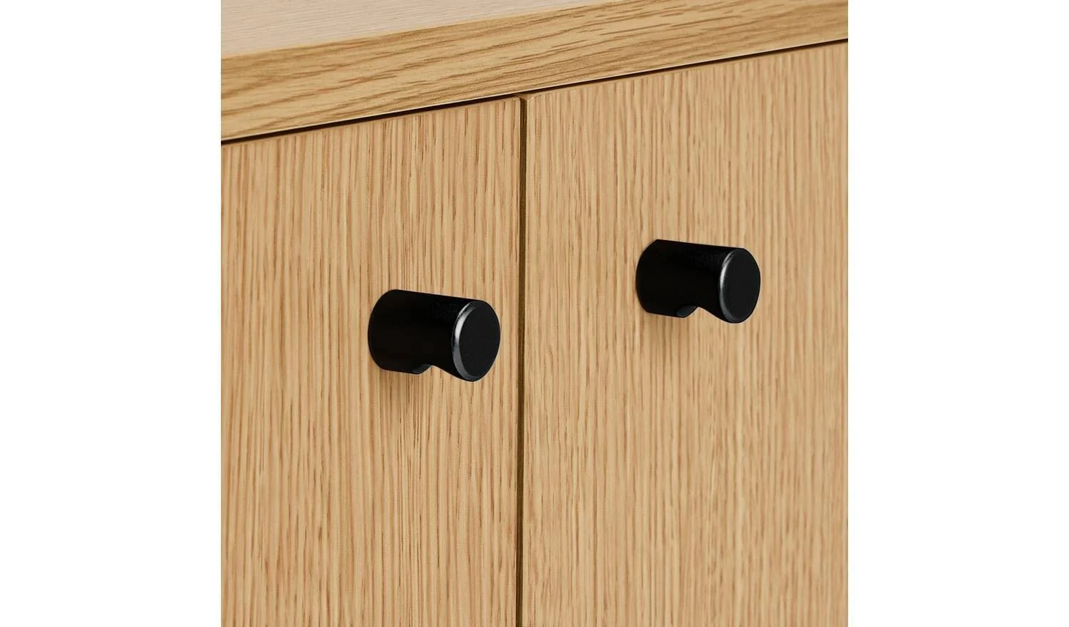 Herson Undersink Unit Oak Bathroom Storage Cabinet Organiser Furniture - Image 8