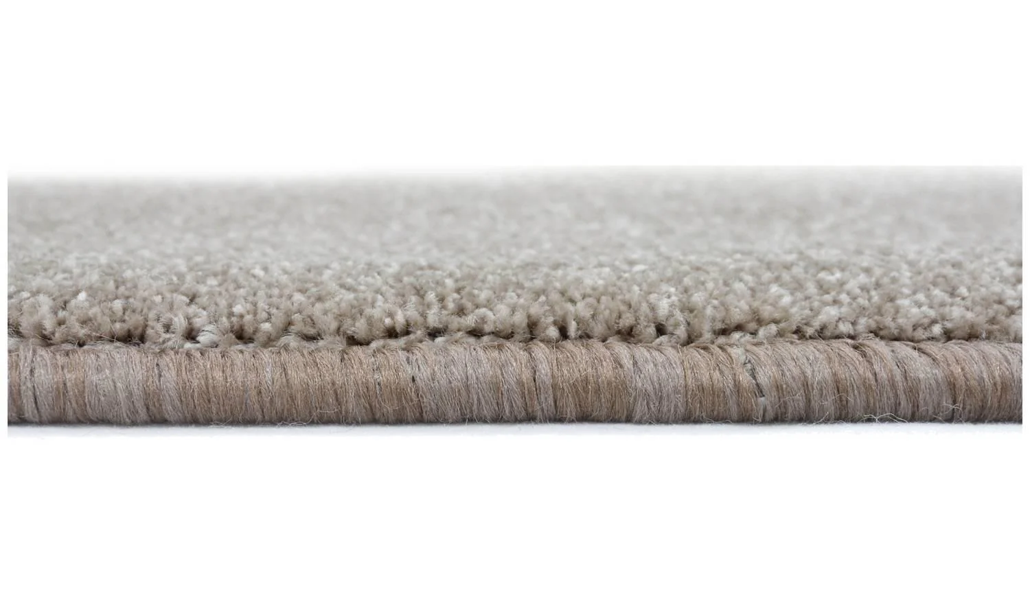 Homemaker Relay Plain Natural Round Rug 133cm Soft Living Room Floor - Image 3
