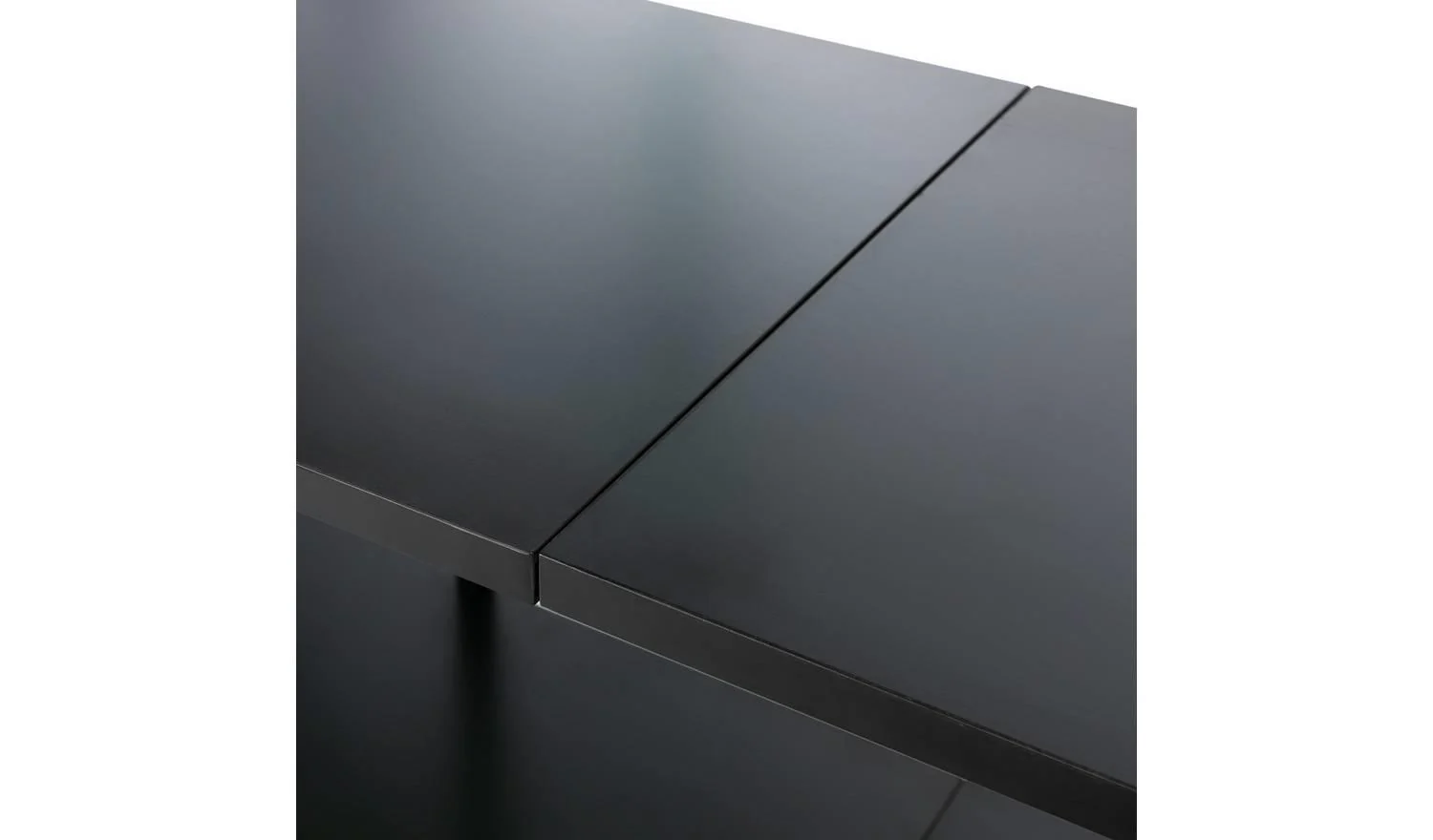 Huckley Industrial Shelving Unit Black Storage Organiser Display Shelf - Image 7