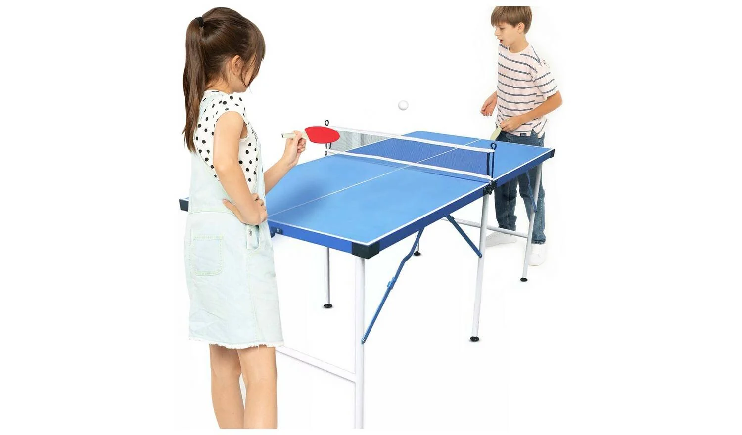 Hy-Pro 5ft Folding Table Tennis Table Indoor Sports Game Family Fun - Image 4