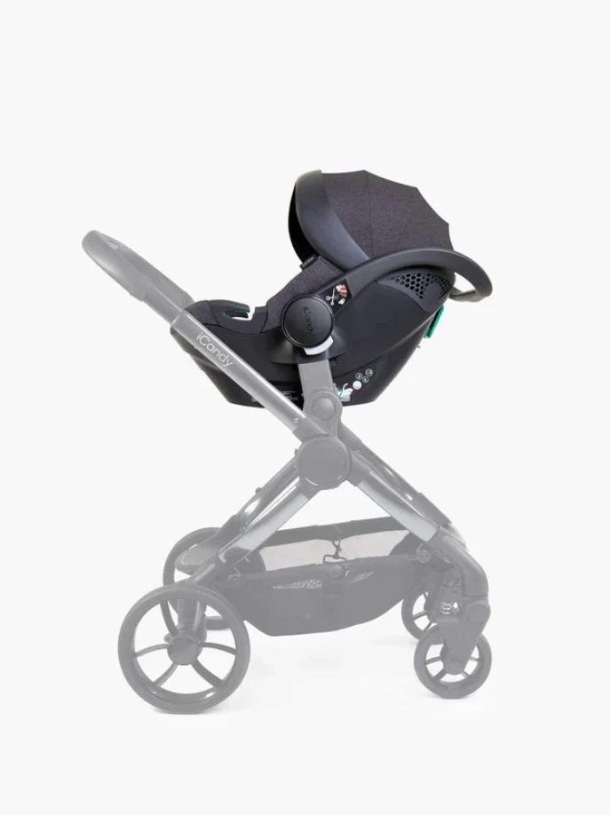 iCandy Cocoon Car Seat Dark Grey i-Size with Base Included Kids - Image 5