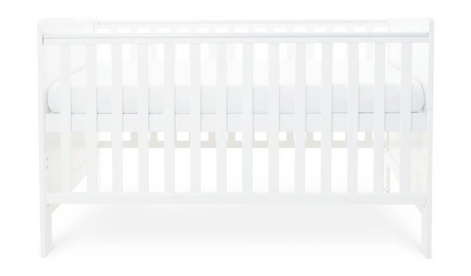 Ickle Bubba Coleby Classic Baby Cot Bed White Convertible Toddler - Image 5