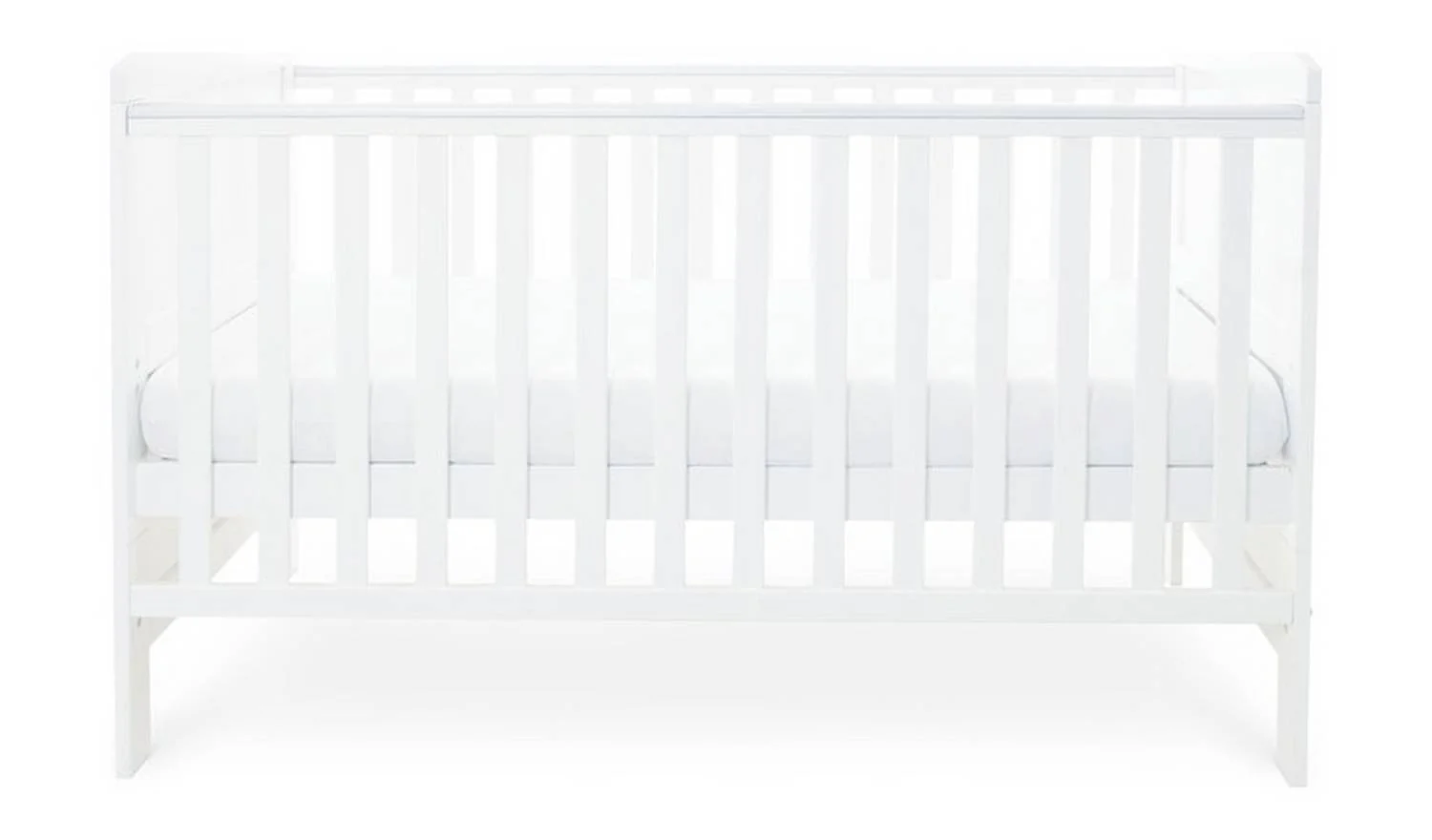 Ickle Bubba Coleby Classic Baby Cot Bed White Convertible Toddler - Image 6