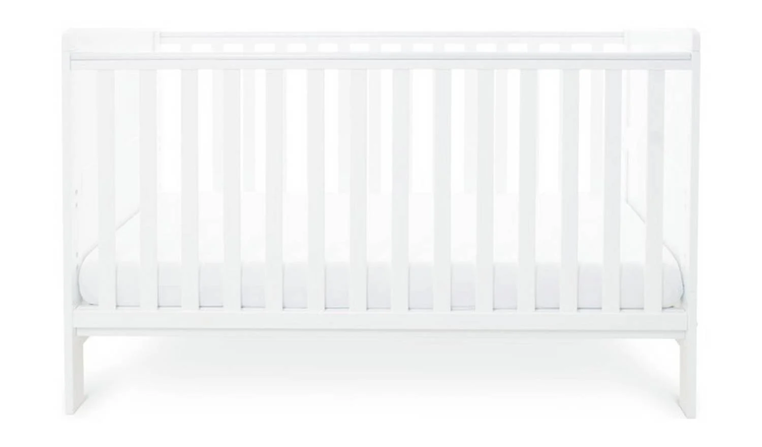 Ickle Bubba Coleby Classic Baby Cot Bed White Convertible Toddler - Image 7