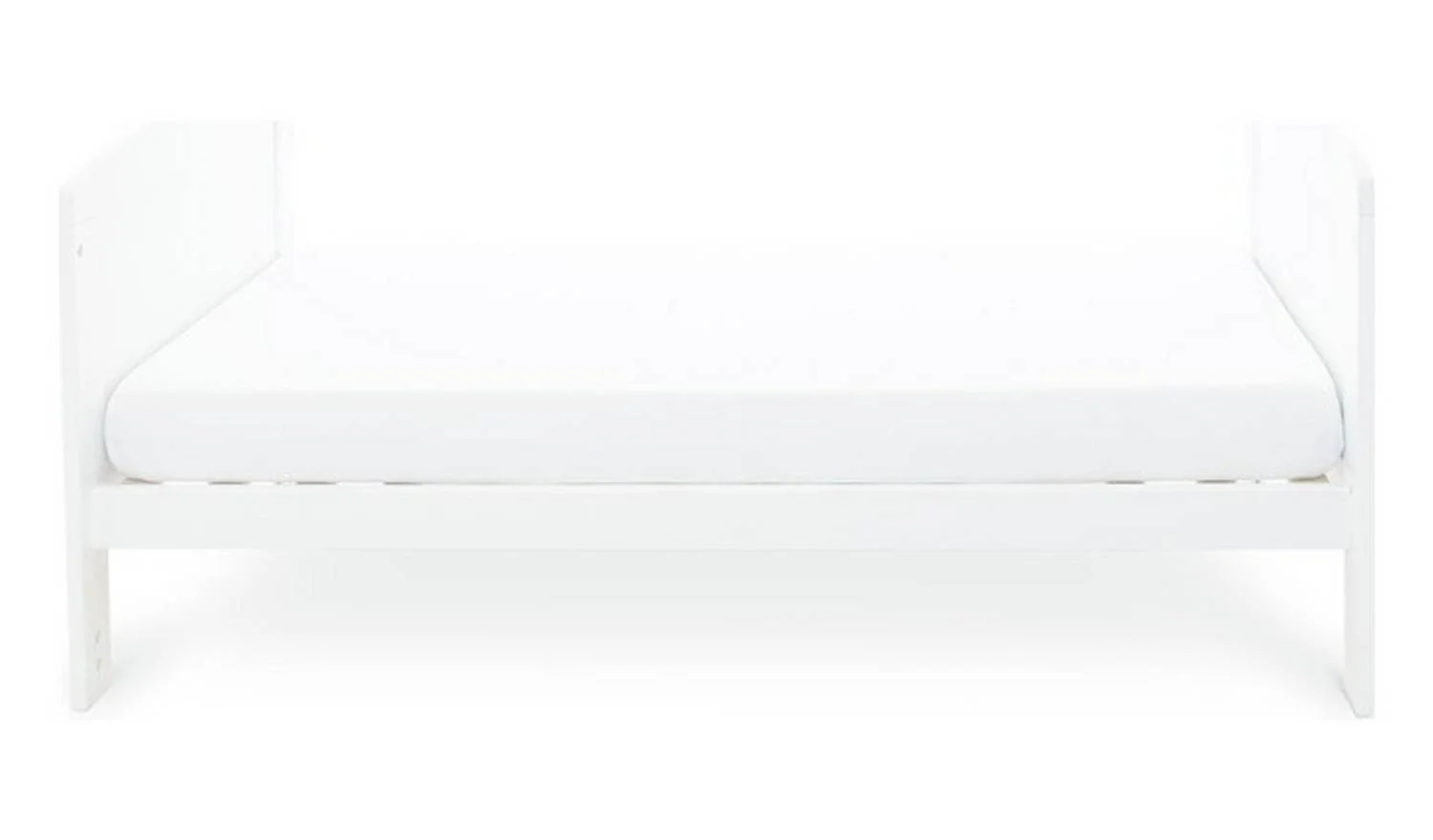 Ickle Bubba Coleby Classic Baby Cot Bed White Convertible Toddler - Image 8