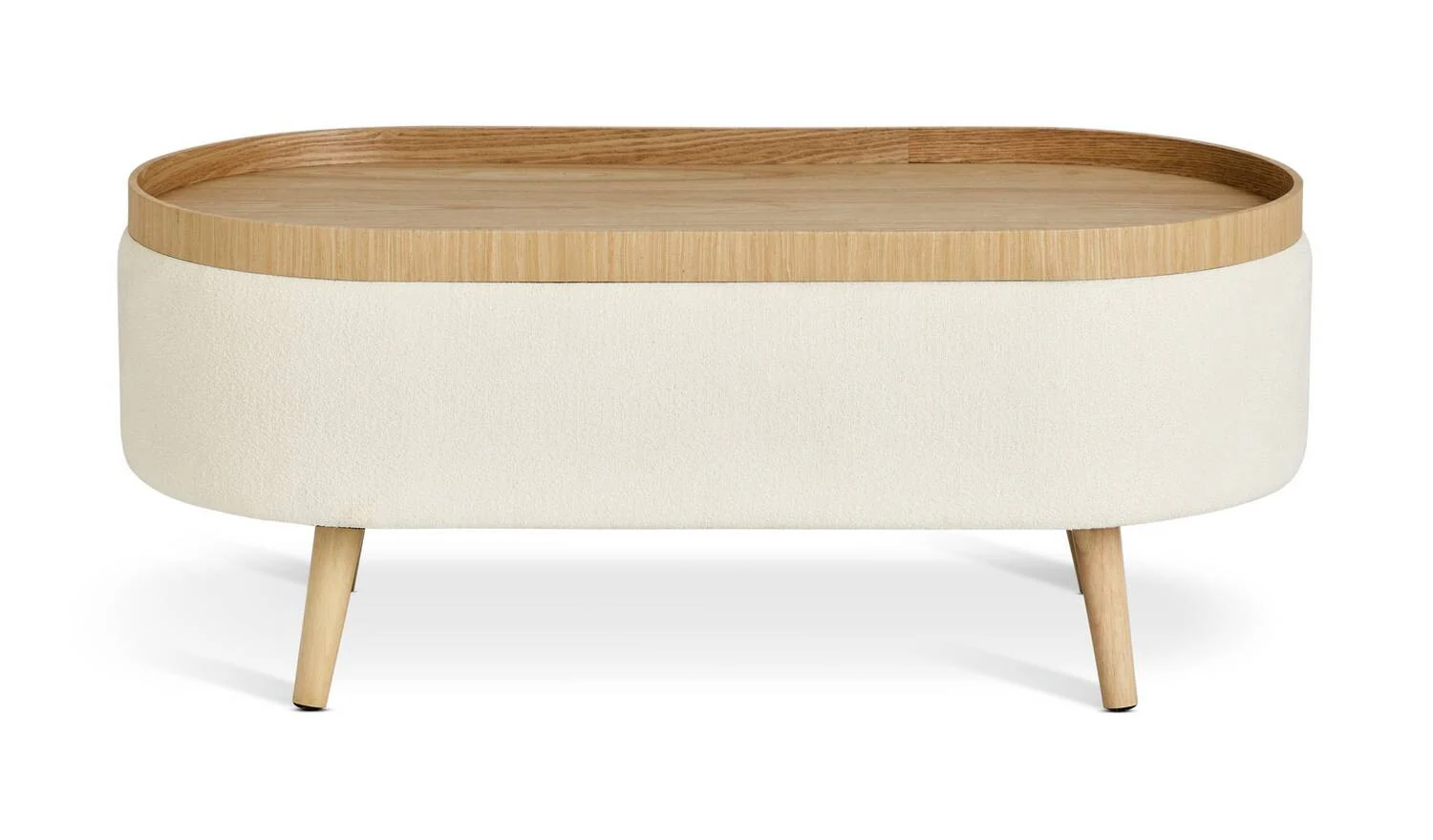 Ingo Coffee Table Cream Modern Living Room Furniture Storage - Image 3