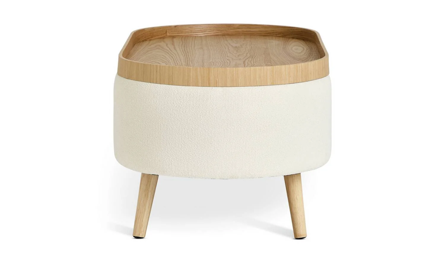Ingo Coffee Table Cream Modern Living Room Furniture Storage - Image 4