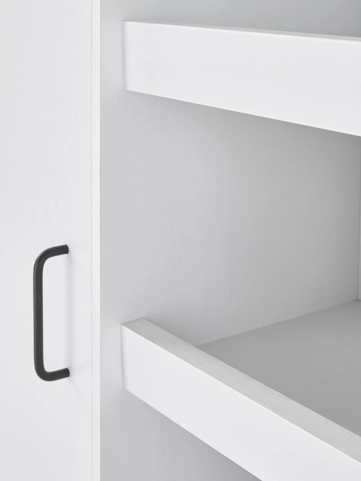 Jackson High Sleeper Bed with Wardrobe Desk White Complete Bedroom Furniture - Image 5