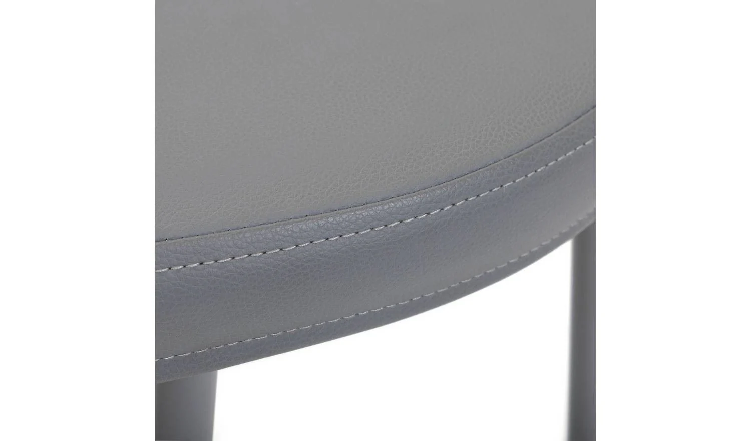 Jayla Metal Grey Dining Table & 4 Grey Chairs - Image 11