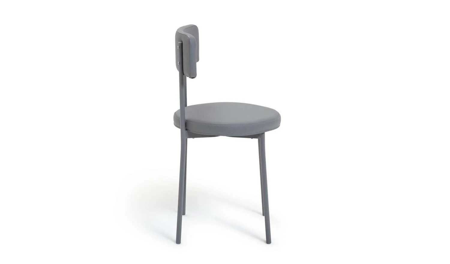 Jayla Metal Grey Dining Table & 4 Grey Chairs - Image 9