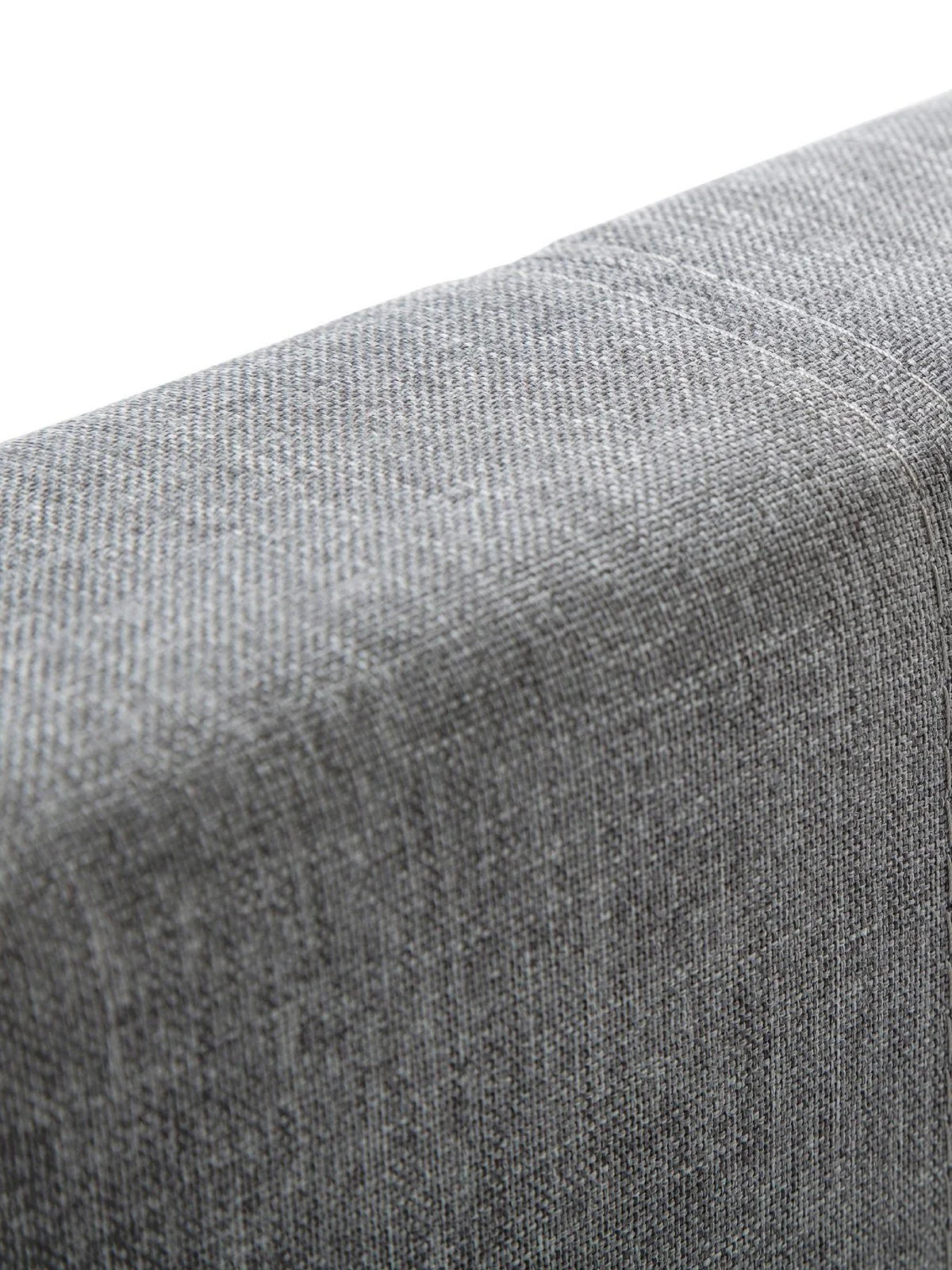 Julian Bowen Rialto Ottoman King Bed Light Grey | Linen Fabric Gas Lift Storage - Image 4
