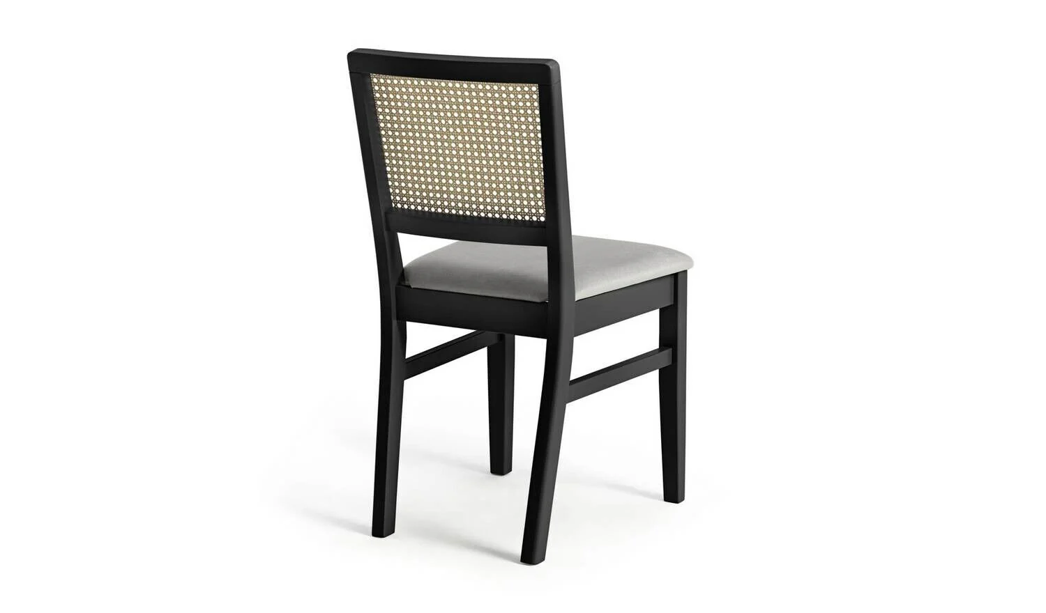 Kalle Pair of Wood Dining Chairs Black Stylish and Comfortable Seating - Image 5