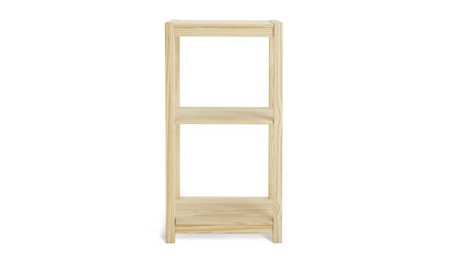 Karee 3 Shelf Shelving Unit - Pine - Image 3