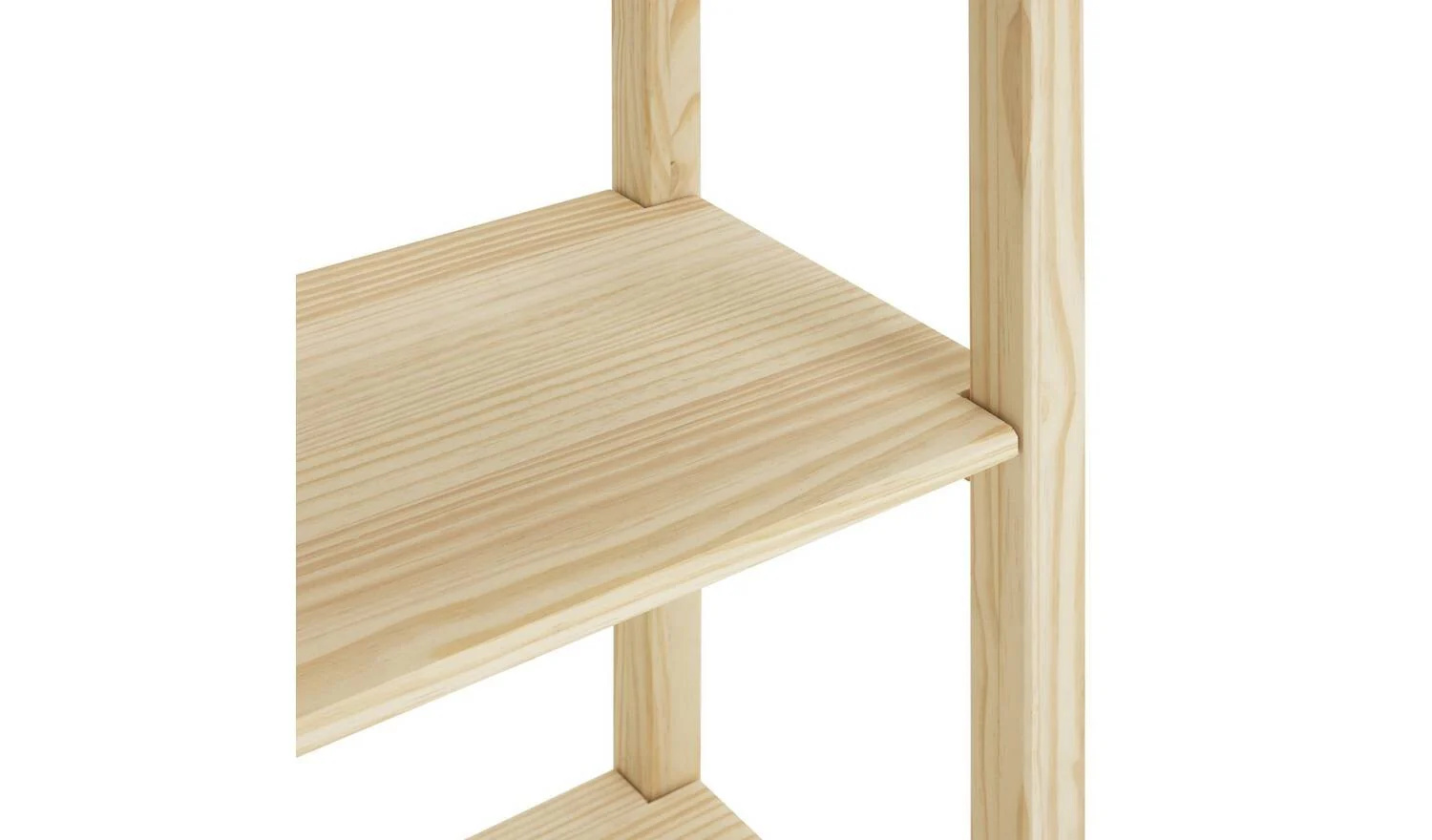 Karee 3 Shelf Shelving Unit - Pine - Image 5