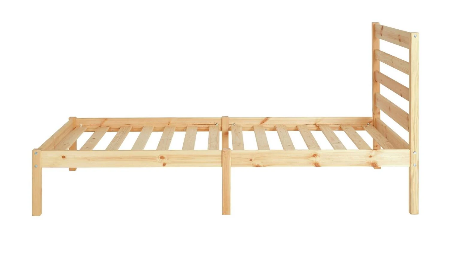 Kaycie Single Bed Frame Pine Easy Assembly Home Furniture - Image 3