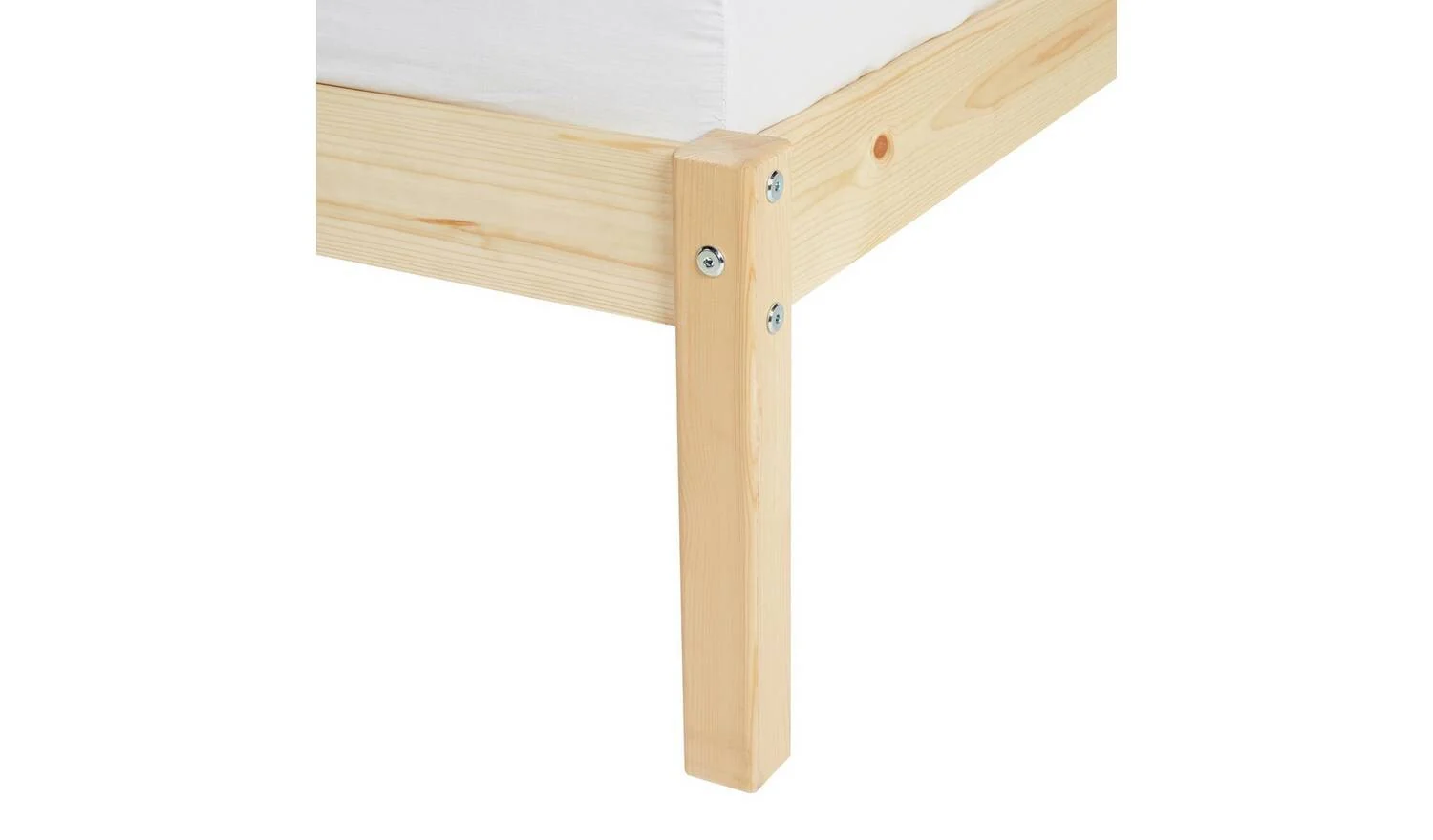 Kaycie Single Bed Frame Pine Easy Assembly Home Furniture - Image 4