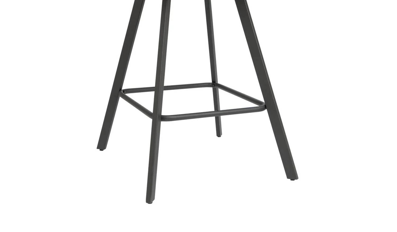 Keaton Velvet Counter Bar Stool - Charcoal - Image 6