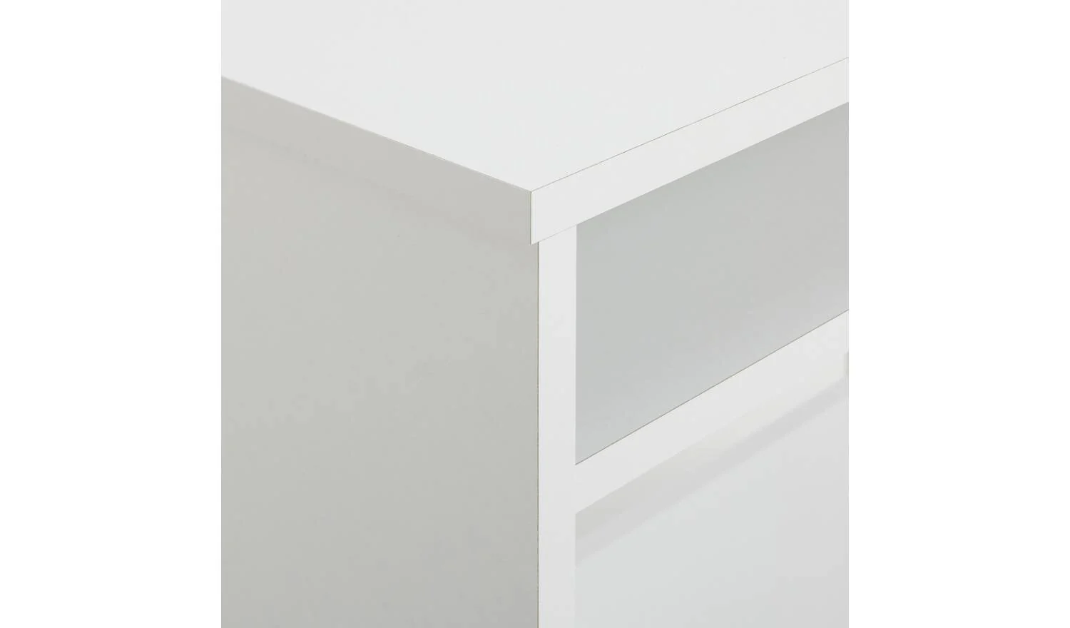 Kenora Office Desk White Modern Home Office Furniture - Image 3