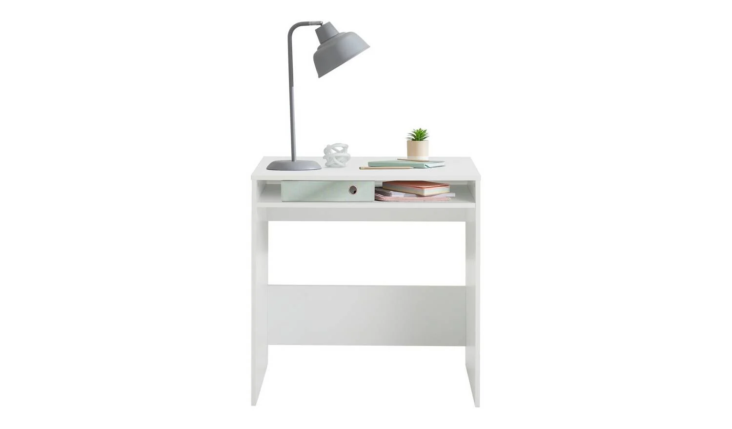 Kenora Office Desk White Modern Home Office Furniture - Image 4