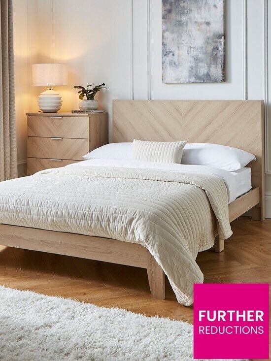 Kentford Single Bed Oak Stylish Durable Bedroom Furniture for Any Home Design - Image 3