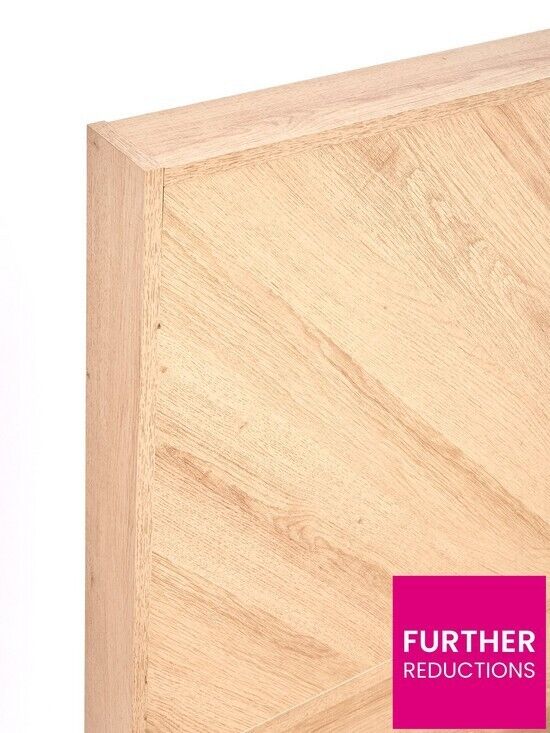 Kentford Single Bed Oak Stylish Durable Bedroom Furniture for Any Home Design - Image 4