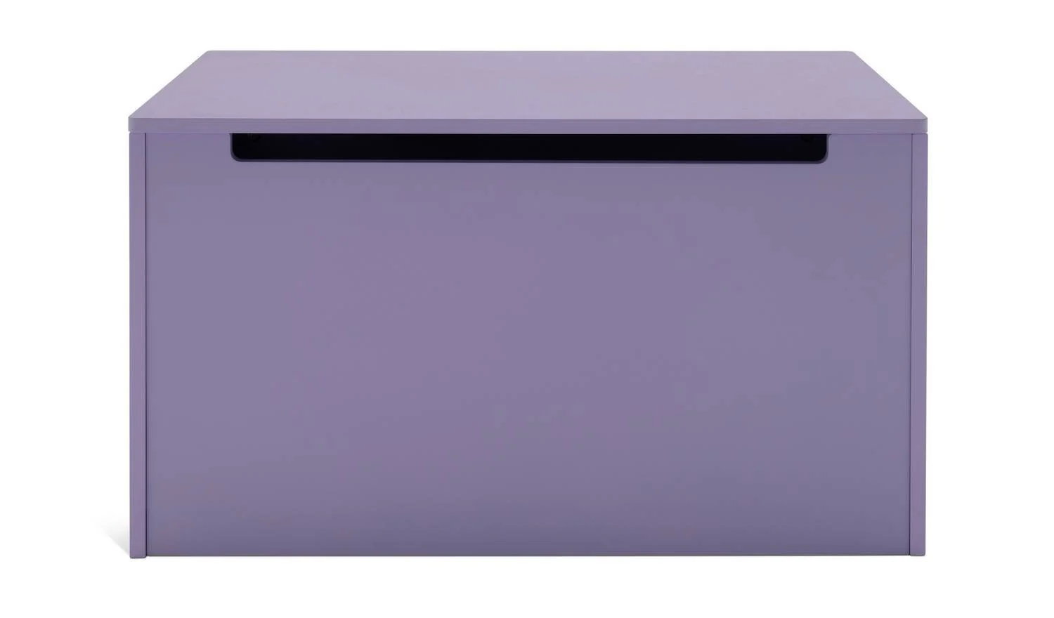 Kids Joni Toy Box Lilac Childrens Bedroom Storage Organiser With Lid - Image 4