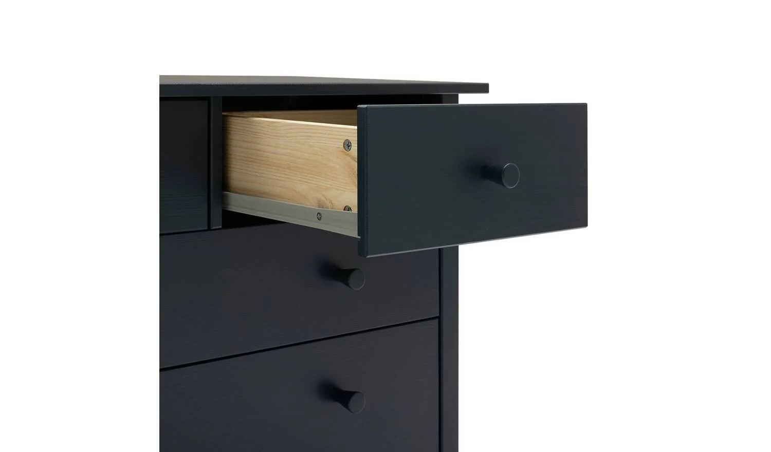 Kids Scandinavia 4 Drawer Chest - Ink Blue - Image 3