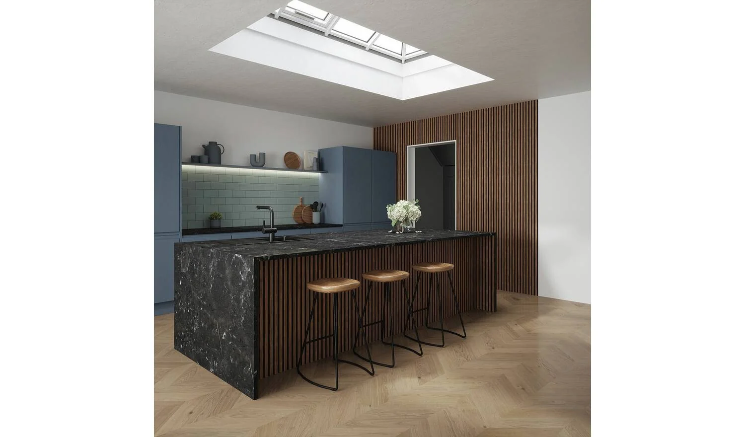 Kraus Acoustic Maple Stripe 1.2 M Wall Panel Easy Installation - Image 5