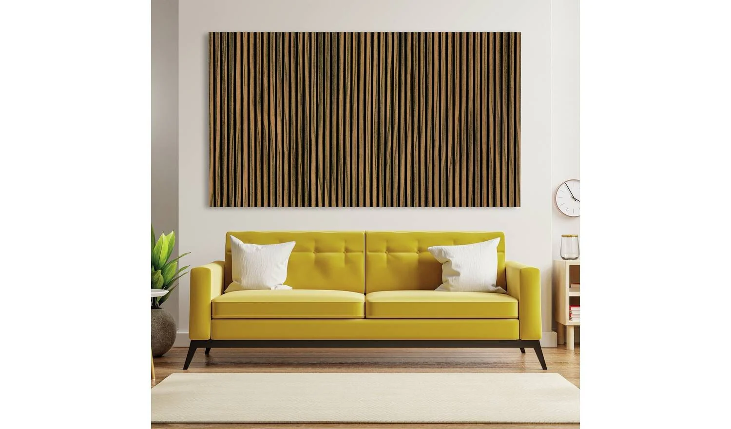 Kraus Acoustic Maple Stripe 1.2 M Wall Panel Easy Installation - Image 6