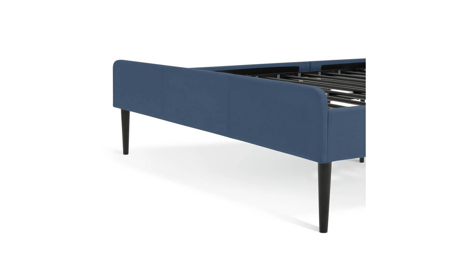 Kristopher Double Bed Frame Blue Modern Bedroom Furniture - Image 6