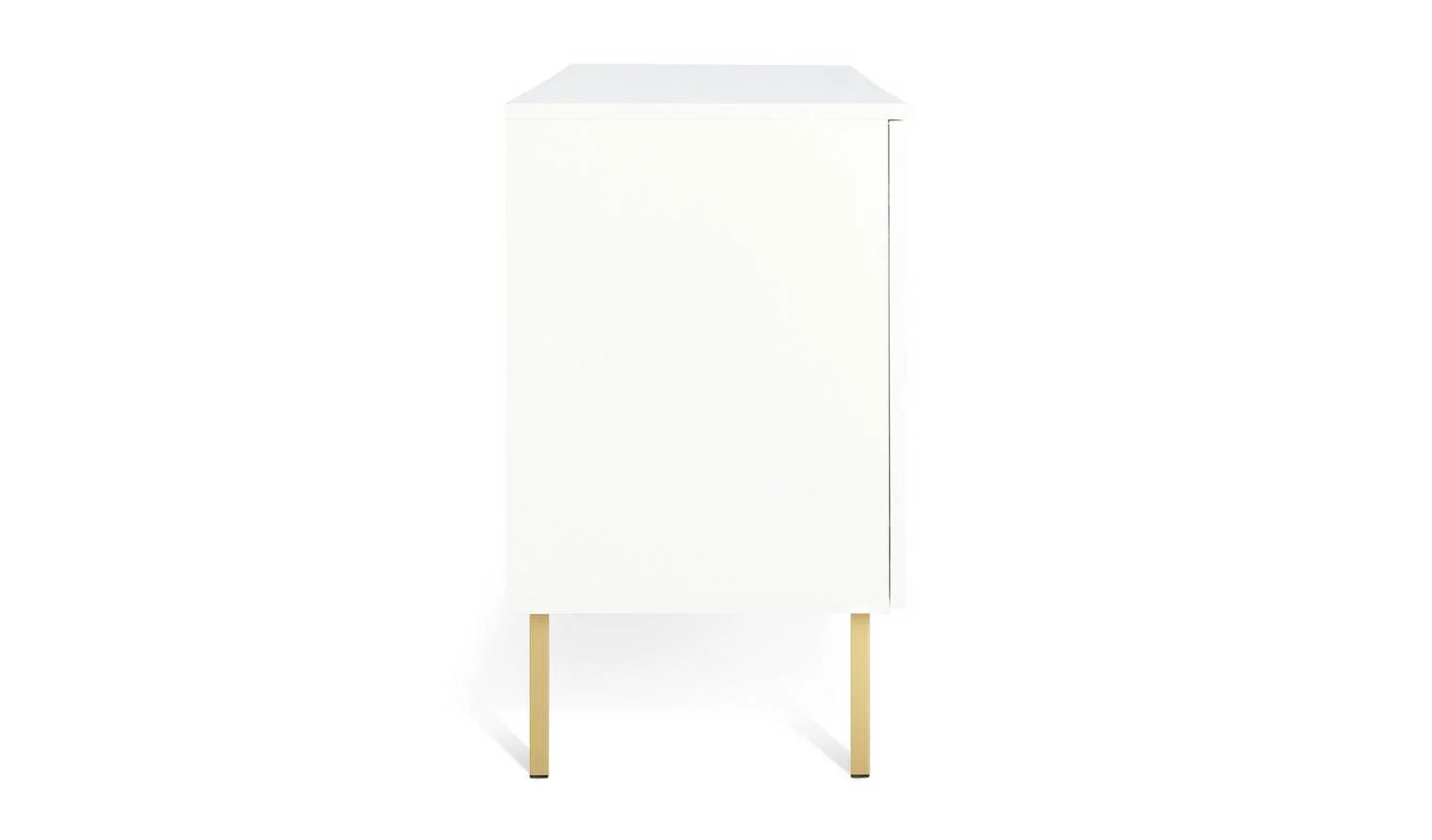 Kyler 2 Door 1 Drawer TV Unit White Easy Assembly Durable Construction - Image 4